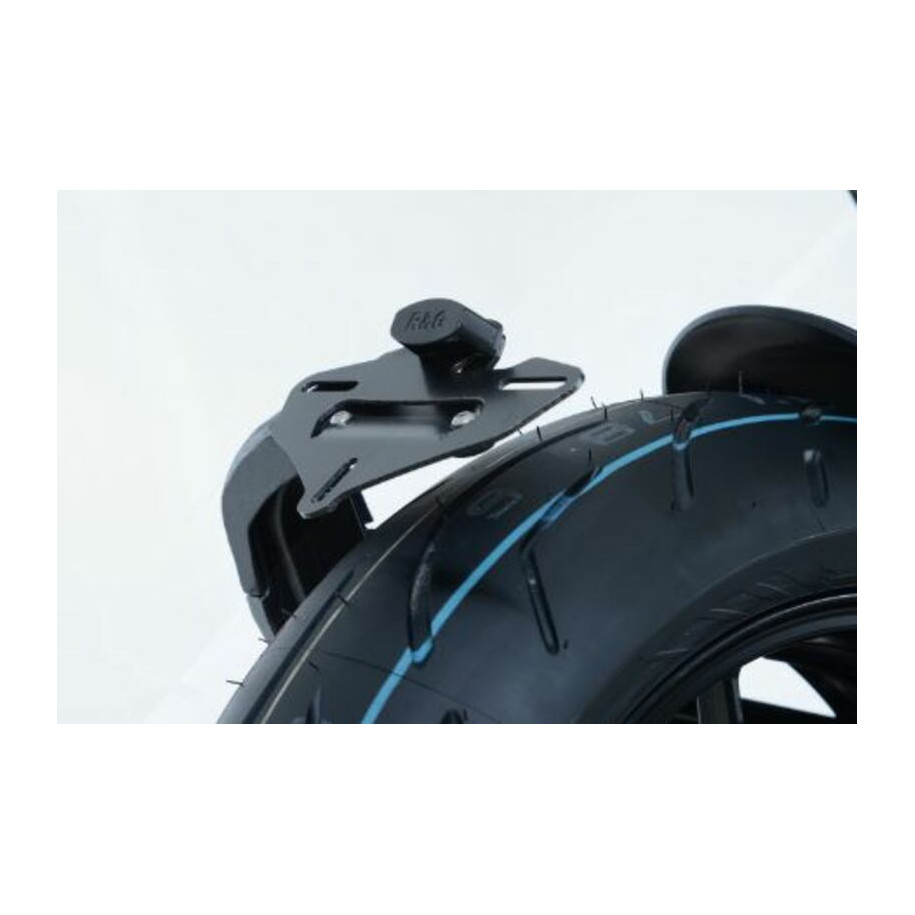 Support de plaque R&G RACING ''ras de roue'' noir Yamaha MT-09
