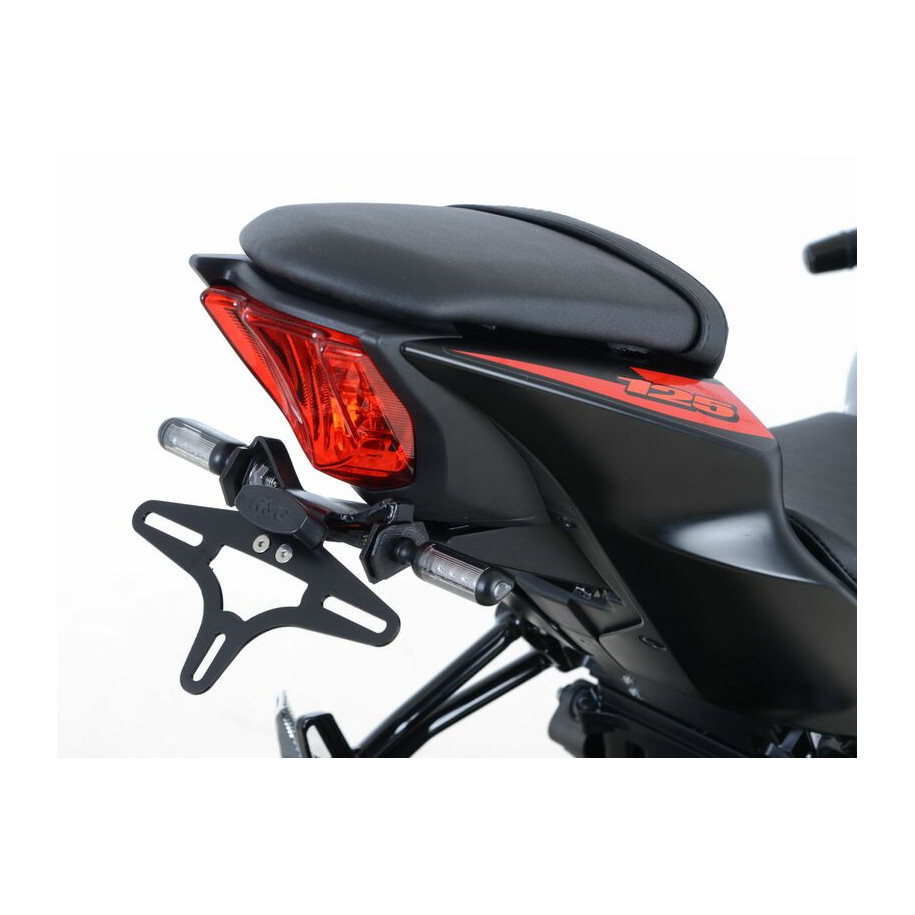 Support de plaque R&G RACING noir Suzuki GSX-R125
