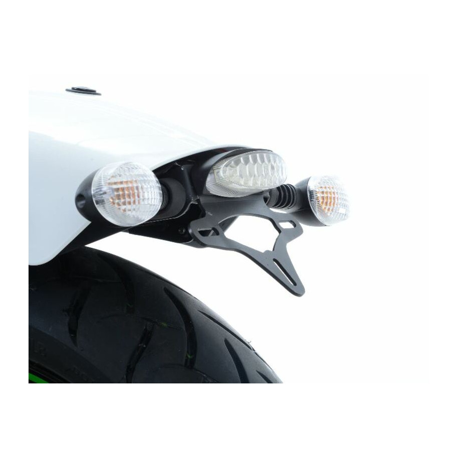 Support de plaque R&G RACING noir Kawasaki Vulcan S