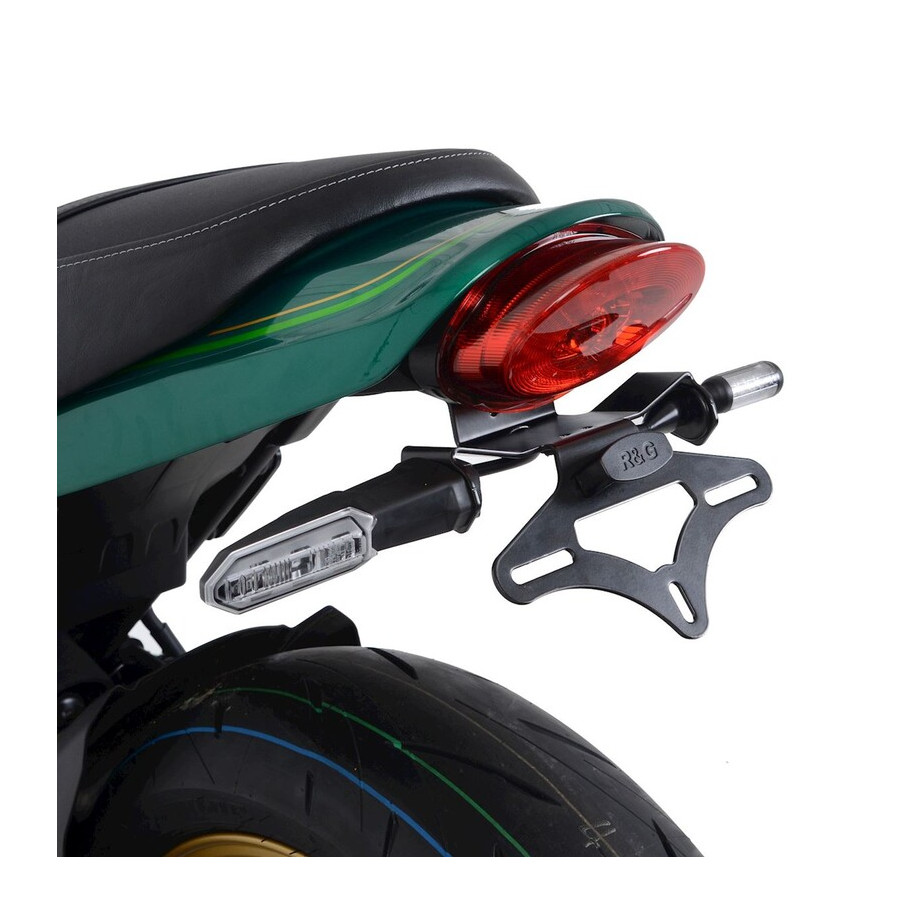 Support de plaque R&G RACING - noir Kawasaki Z650RS