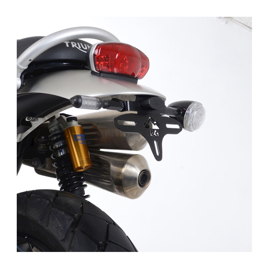 Support de plaque R&G RACING - noir Triumph 1200 Scrambler XC/XE
