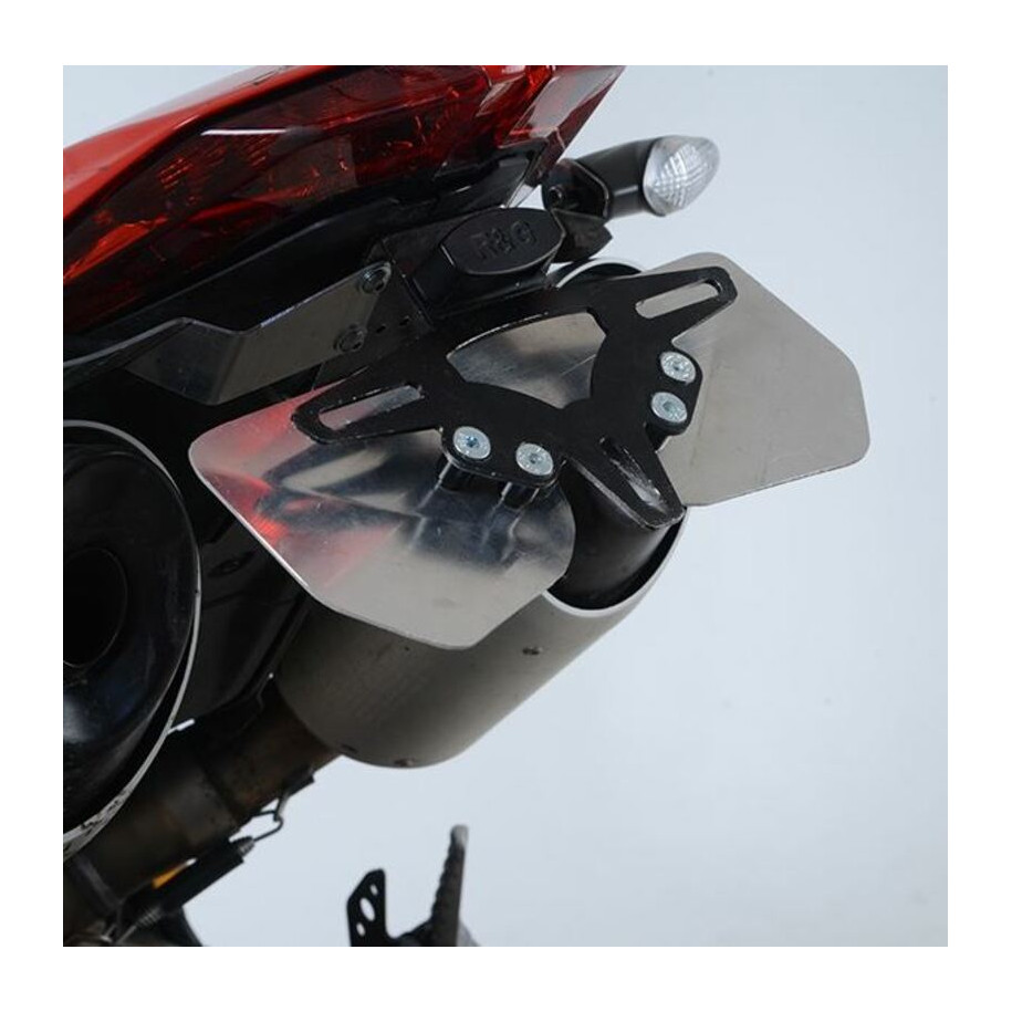 Support de plaque R&G RACING noir Ducati 950 Hypermotard