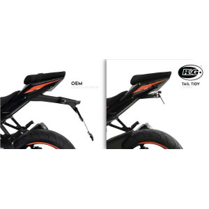 Support de plaque R&G RACING noir