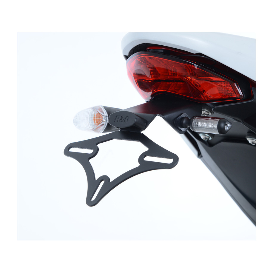 Support de plaque R&G RACING noir Ducati Monster 797