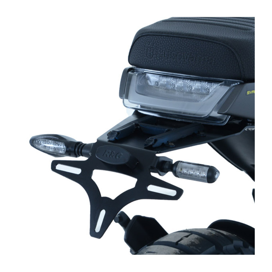 Support de plaque R&G RACING noir Husqvarna 401 Vitpilen/Svartpilen