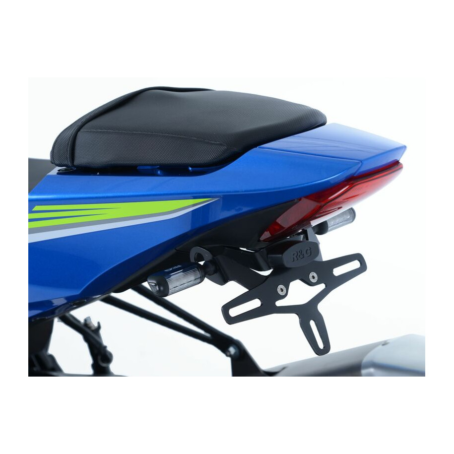 Support de plaque R&G RACING noir Suzuki GSX-R1000