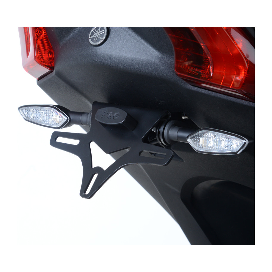 Support de plaque R&G RACING noir Yamaha T-Max 530