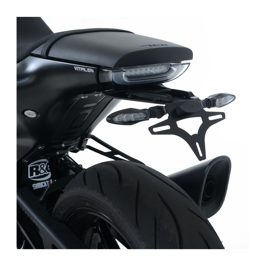 Support de plaque R&G RACING noir Husqvarna 701 Vitpilen