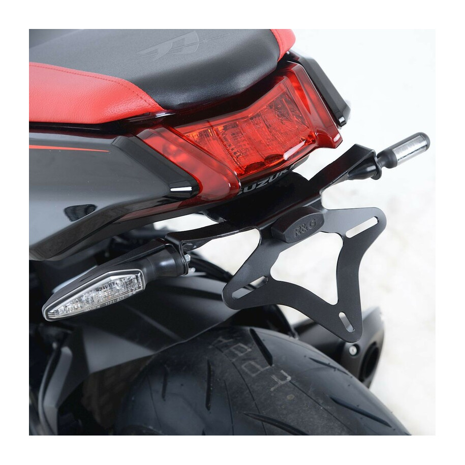 Support de plaque R&G RACING noir  Suzuki Kanata