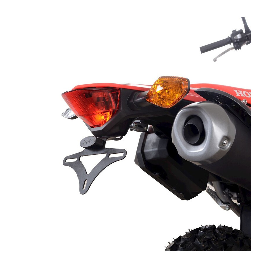 Support de plaque R&G RACING - noir Honda CRF300L/Rally