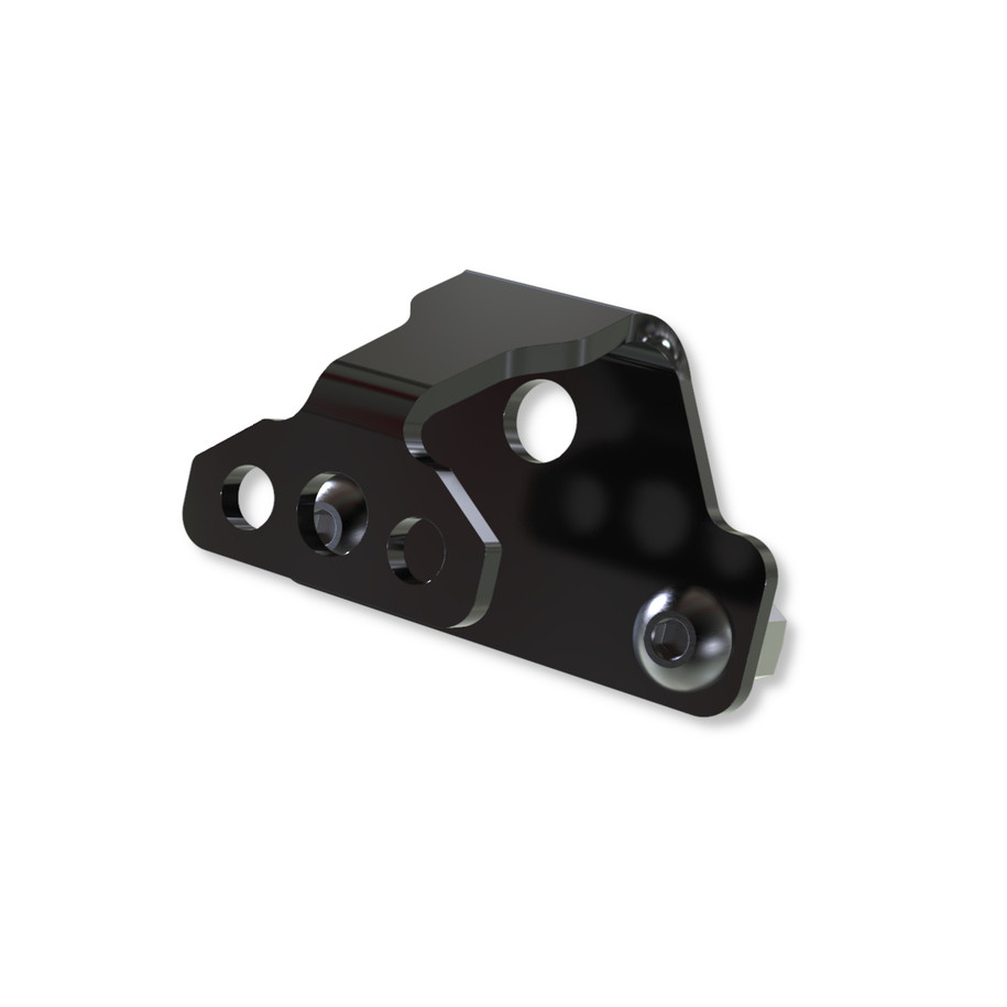 Support de plaque HIGHSIDER pro avec éclairage de plaque - S - noir - à l'unité