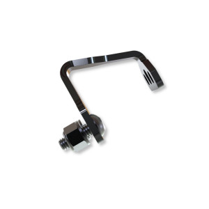 Support de plaque HIGHSIDER pro avec éclairage de plaque - S - noir - à l'unité