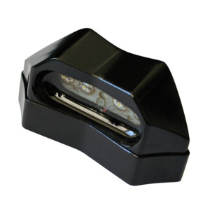 Éclairage de plaque LED HIGHSIDER smart - noir - à l'unité