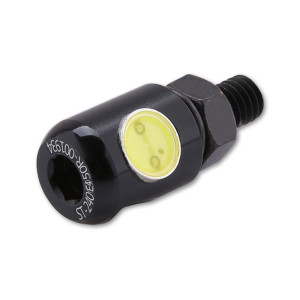 Éclairage de plaque LED HIGHSIDER smart - noir - à l'unité