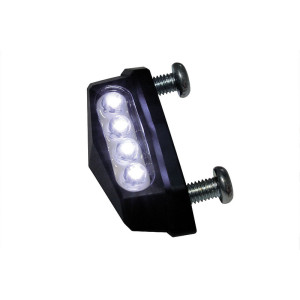 Éclairage de plaque LED HIGHSIDER smart Quadro - noir - à l'unité