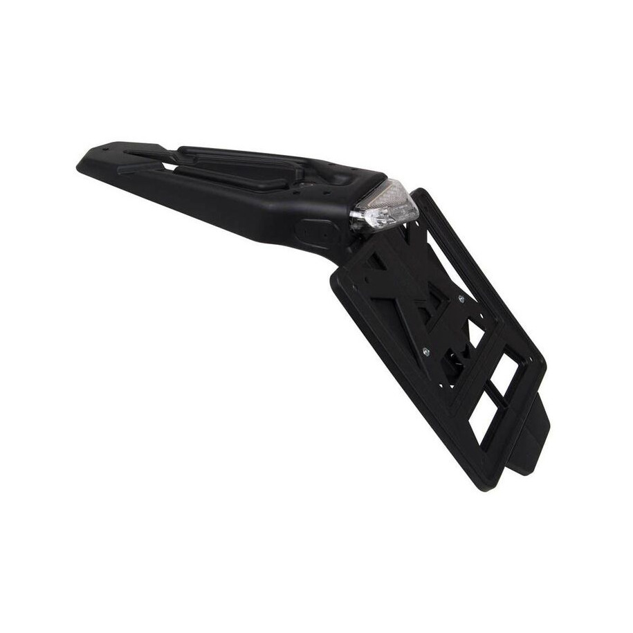 Support de plaque d'immatriculation 30° RACETECH avec lumière LED