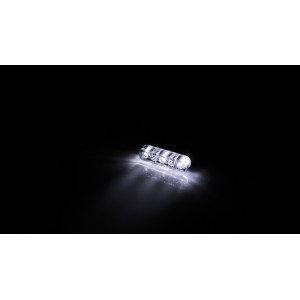 Éclairage de plaque LED HIGHSIDER smart Mini - noir - à l'unité