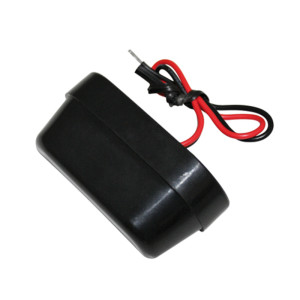 Éclairage de plaque LED HIGHSIDER smart plastique ABS - noir - à l'unité