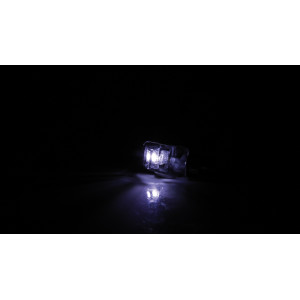 Éclairage de plaque LED HIGHSIDER smart Picco - noir - la paire