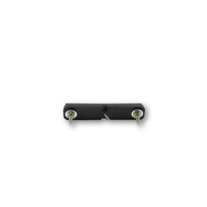 Éclairage de plaque LED HIGHSIDER smart ST-7 à visser - noir - à l'unité