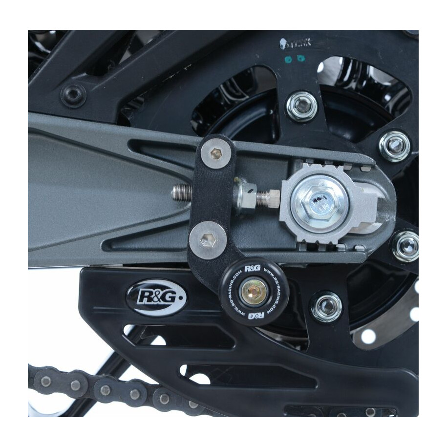 Pions de bras oscillant avec platine R&G RACING noir KTM