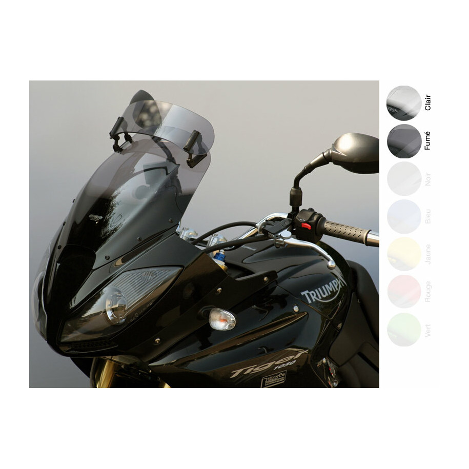 Bulle MRA Variotouring VT avec spoiler - Triumph Tiger 1050