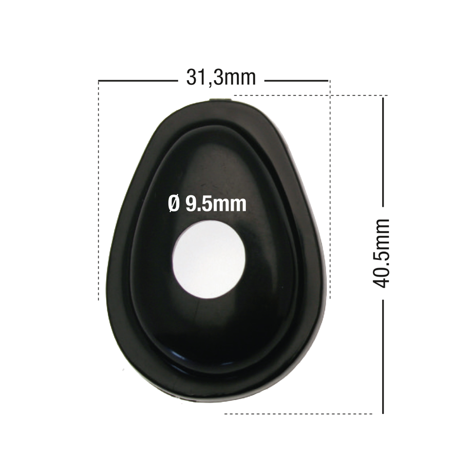 Cache-orifices clignotants BIHR