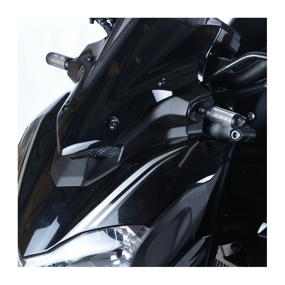 Adaptateur clignotant R&G RACING noir Kawasaki