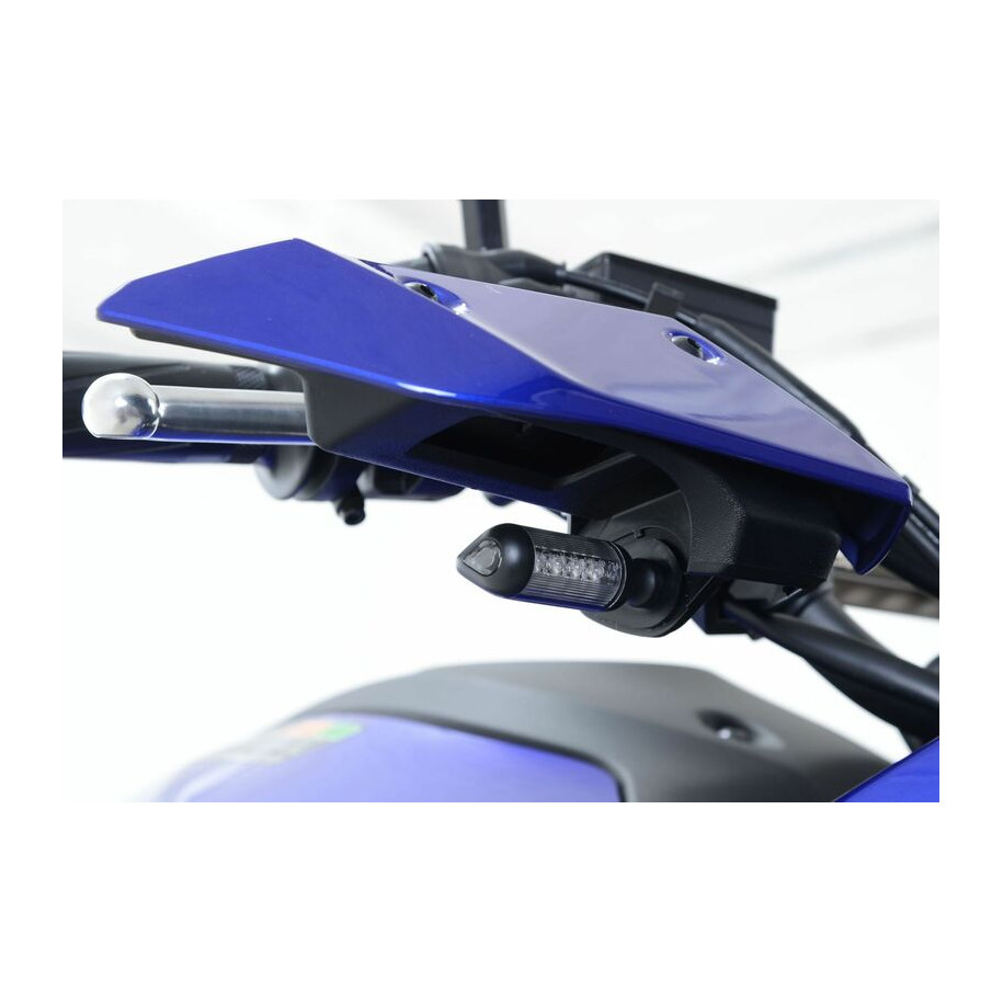Adaptateurs de clignotants avant R&G RACING noir Yamaha
