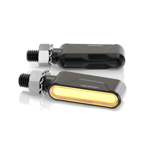 Clignotant LED HIGHSIDER pro Esagano-RS homologué - verre fumé - la paire
