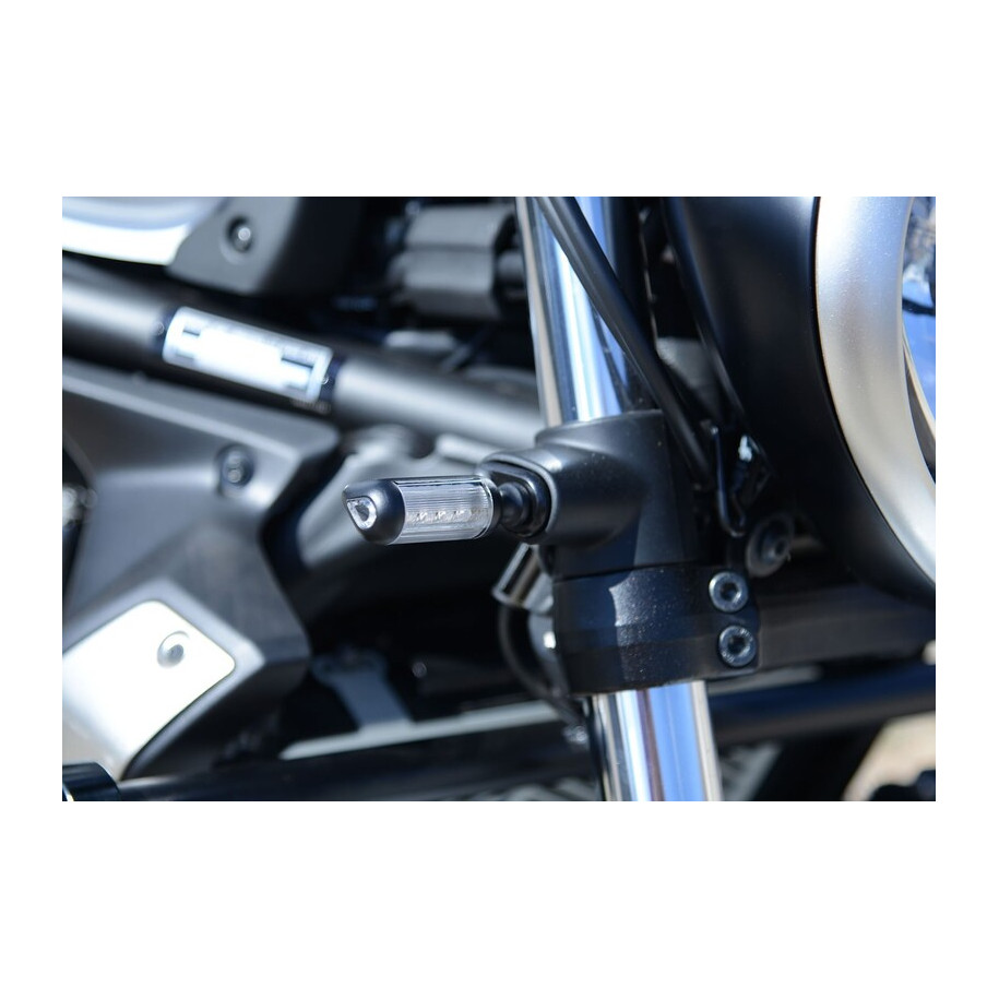 Adaptateurs micro-clignotants avant R&G RACING - Kawasaki Vulcan S/Cafe