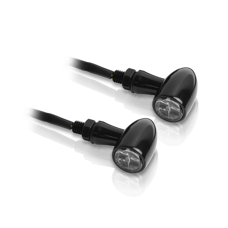 Clignotants V PARTS LED Aluminium clair universel