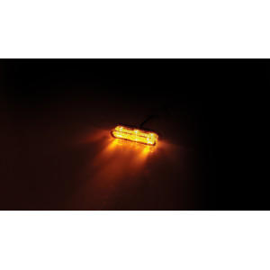 Clignotants LED HIGHSIDER pro - Star-MX1 PRO - noir/orange - homologué E - la paire