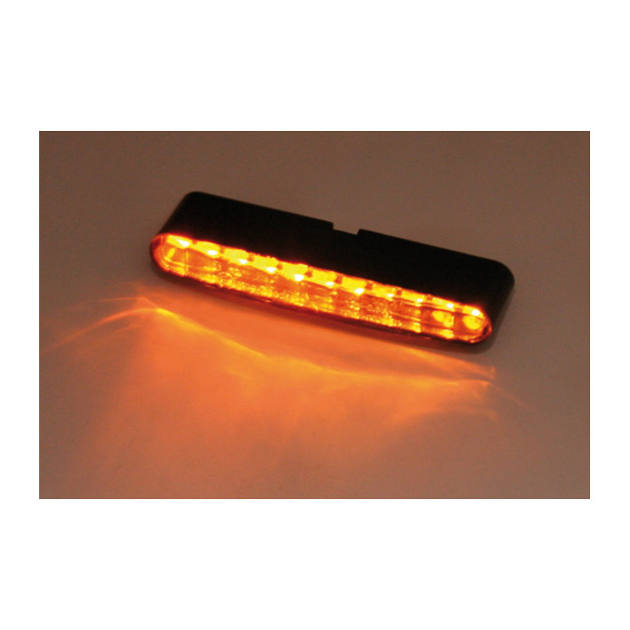 Clignotant intégré LED HIGHSIDER pro - Stripe - noir/fumé - homologué E - la paire