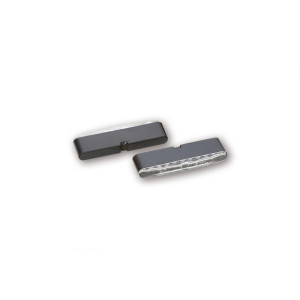 Clignotant intégré LED HIGHSIDER pro - Stripe - noir/translucide - homologué E - la paire