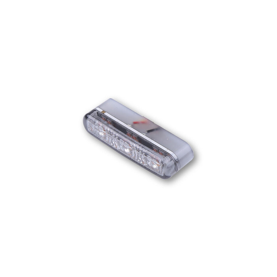 Feu arrière/clignotant  HIGHSIDER smart Shorty 2 Pro Module 3en1 homologué - verre fumé - la paire