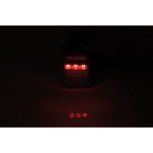Feu arrière/clignotant  HIGHSIDER smart Shorty 2 Pro Module 3en1 homologué - verre fumé - la paire