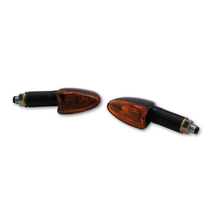 Clignotant  HIGHSIDER smart Arrow Mini homologué - verre orange - la paire