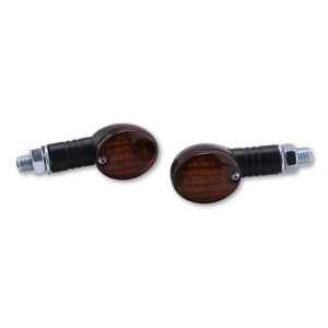 Clignotant  HIGHSIDER smart Micro-Flash Mini homologué - verre fumé - la paire
