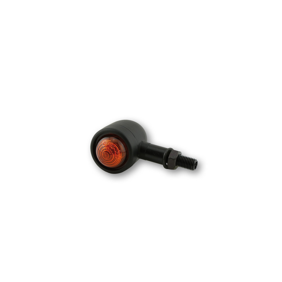 Clignotant  HIGHSIDER smart Old School Type 1 homologué - verre orange - la paire