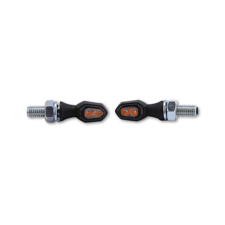 Clignotant LED HIGHSIDER smart Crumb homologué - verre fumé - la paire