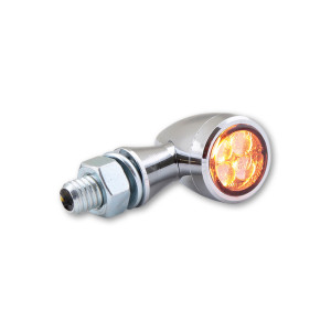 Clignotant LED HIGHSIDER smart Sixteen Bullet homologué - verre fumé - la paire