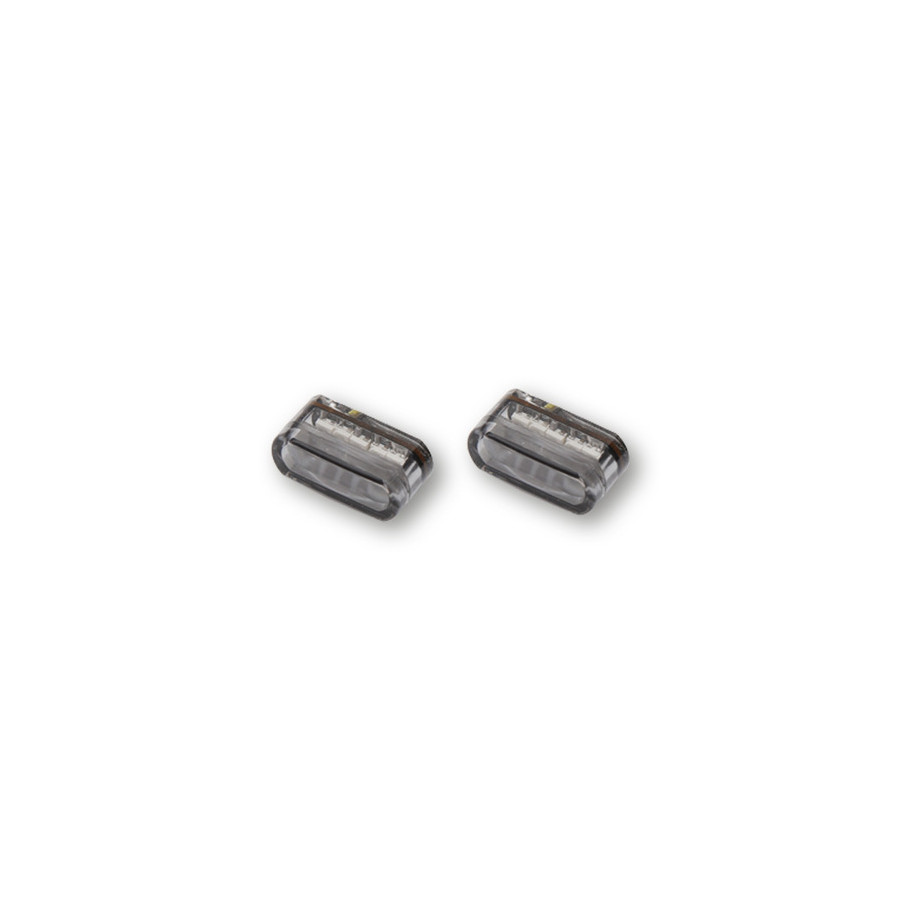 Clignotant LED HIGHSIDER smart Module 1 homologué - verre fumé - la paire