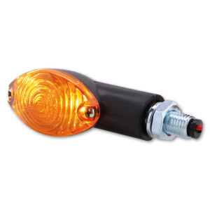 Clignotant  HIGHSIDER smart Cateye Mini homologué - verre orange - la paire