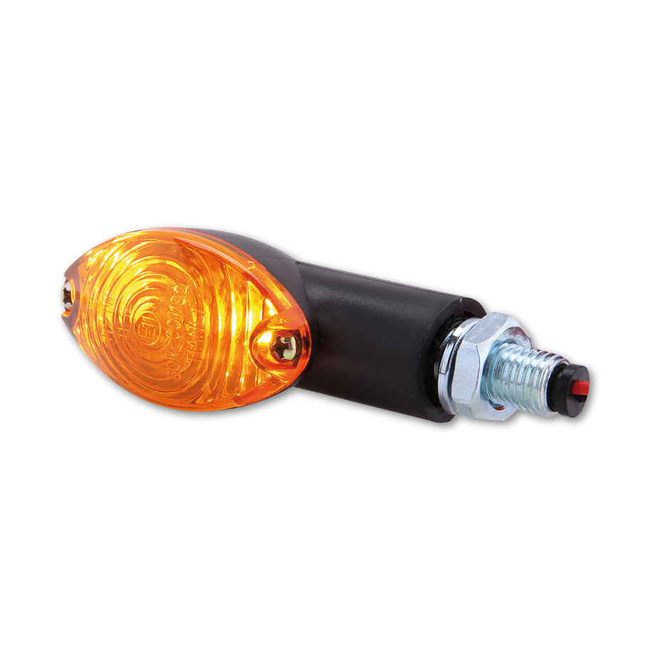 Clignotant  HIGHSIDER smart Cateye Mini homologué - verre orange - la paire