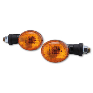 Clignotant  HIGHSIDER smart Mini homologué - verre orange - la paire