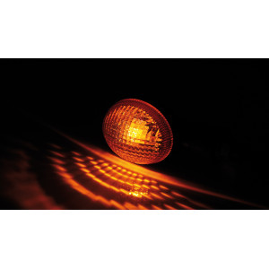 Clignotant  HIGHSIDER smart Mini homologué - verre orange - la paire