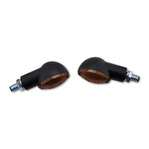 Clignotant  HIGHSIDER smart Cateye Mini homologué - verre fumé - la paire
