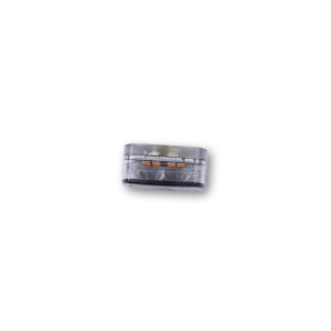 Feu arrière/clignotant  HIGHSIDER smart Module 1 Pro 3en1 homologué - verre fumé - la paire