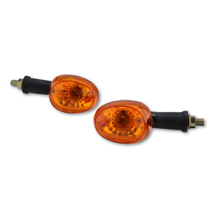 Clignotant  HIGHSIDER smart homologué - verre orange - la paire